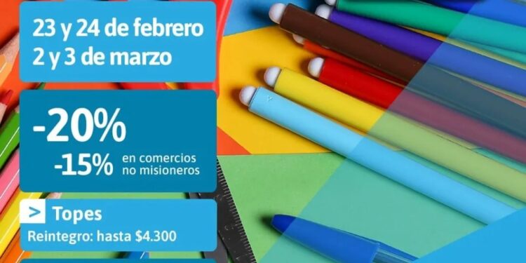 Los útiles escolares a mitad de precio con el #AhoraEscolar