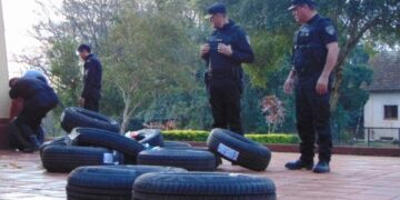 Incautaron neumáticos valuados en $850 mil en Eldorado