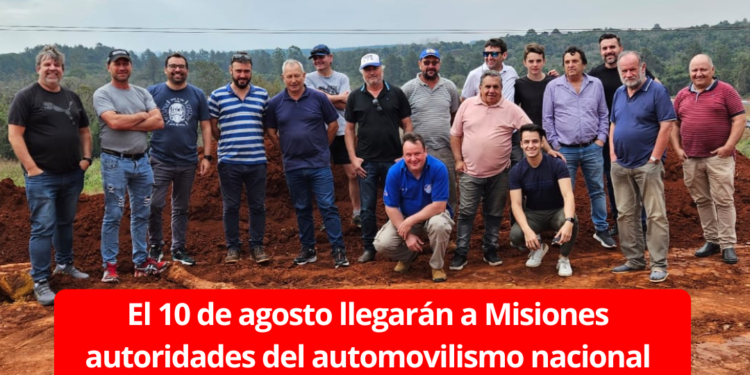 El 10 de agosto llegarán a Misiones autoridades del automovilismo nacional para ver los avances de la obra en el autódromo de Eldorado