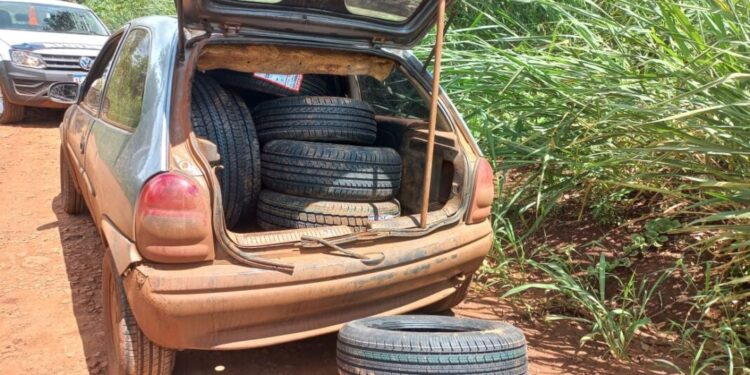 Secuestraron neumáticos de contrabando en Eldorado