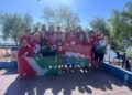 Los misioneros dejaron su marca en el Regional de Natación